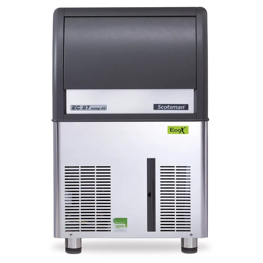Scotsman EC 87 Eco-X Self Contained Gourmet Ice Maker, 44kg/24hrs Output / 19kg Storage