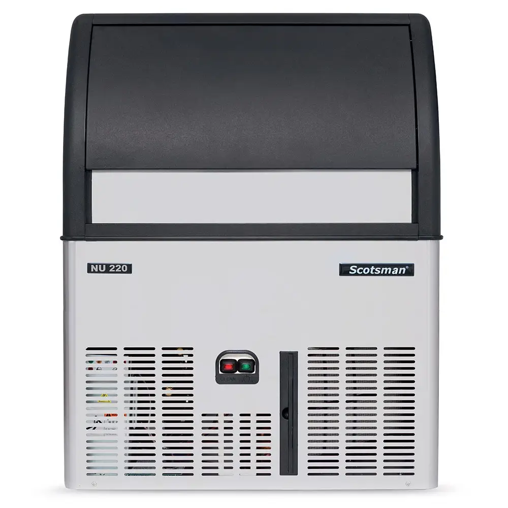 Scotsman NU 220 Self Contained Dice Ice Maker, 109kg/24hrs Output / 37kg Storage