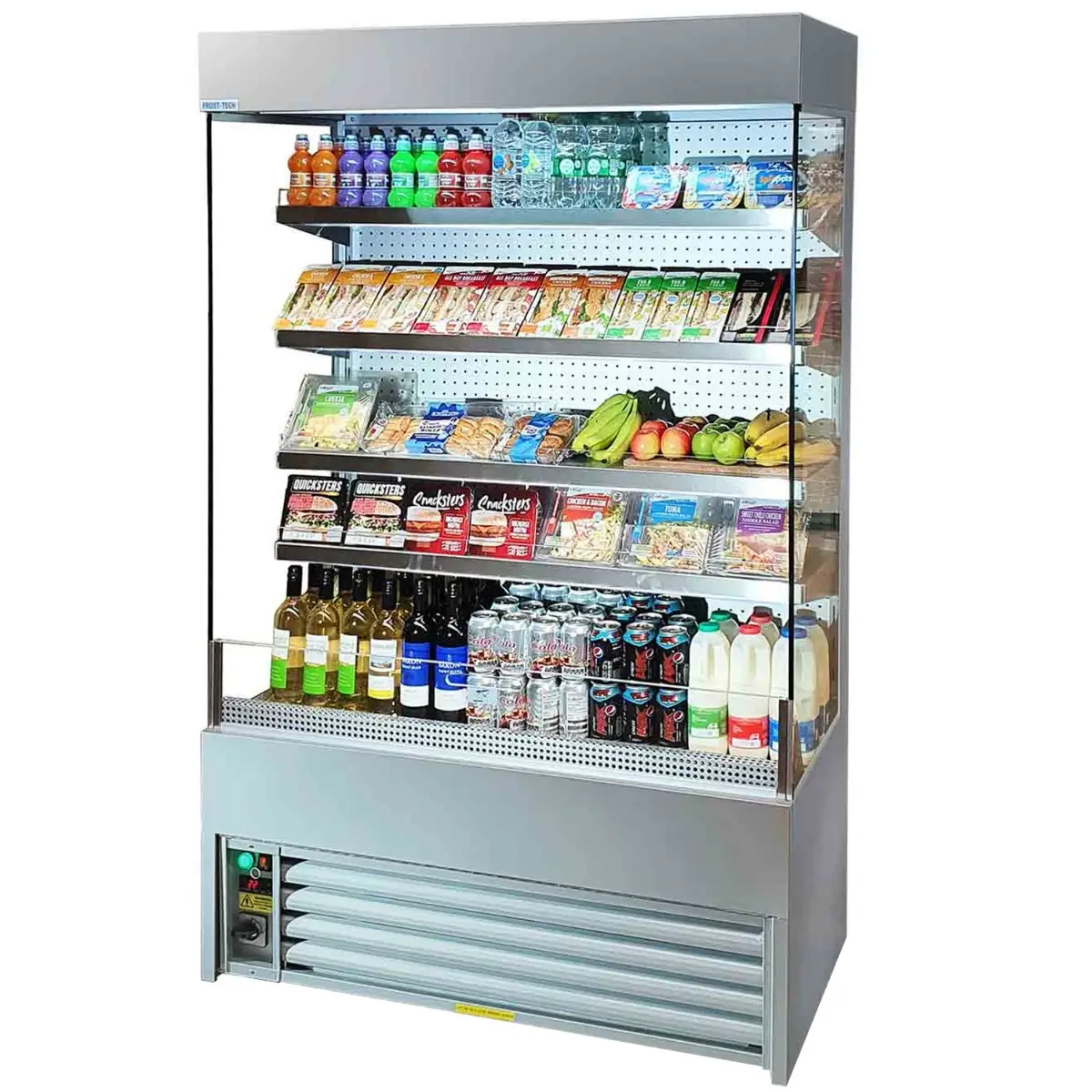 FROST-TECH 1.2m Slim Tiered Display