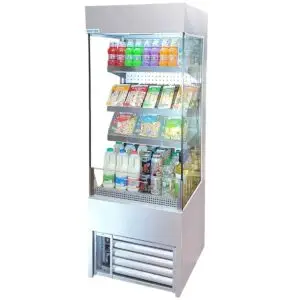 FROST-TECH 60cm Low Height Slim Tiered Display