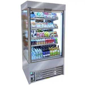 FROST-TECH 1m Shuttered Tiered Display