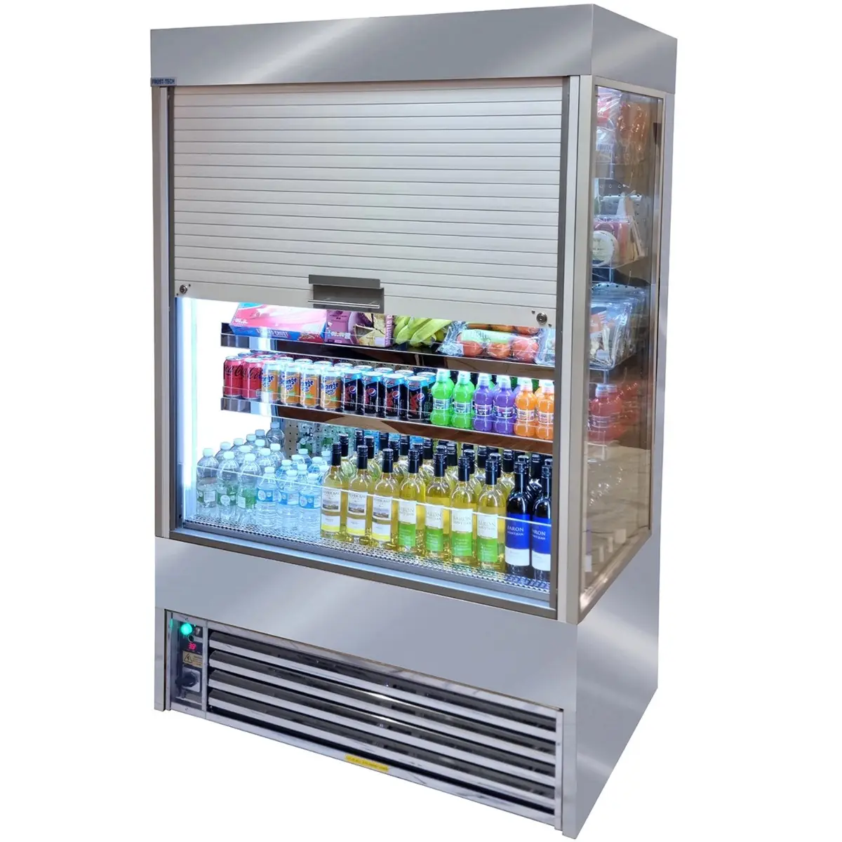 FROST-TECH 1.2m Shuttered Tiered Display - Image 2