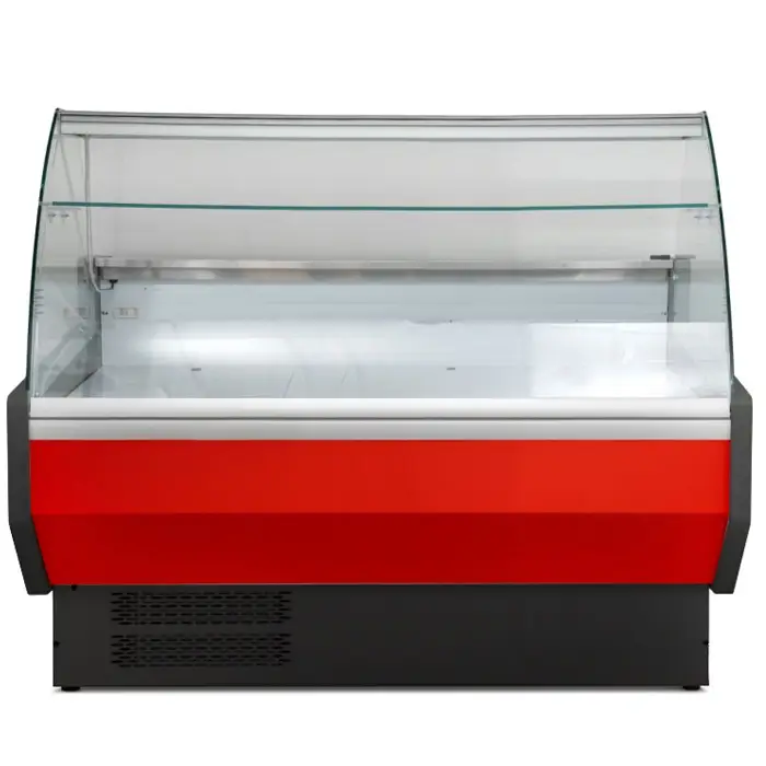 BLIZZARD 1.3m Curved Glass Serve Over Counter - Image 2
