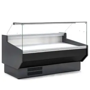 BLIZZARD 1.5m Flat Glass Serve Over Counter