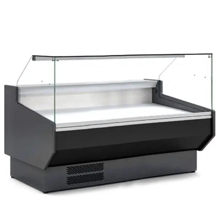 BLIZZARD 2.5m Flat Glass Serve Over Counter