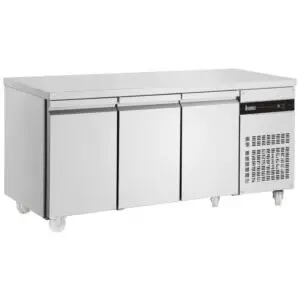 INOMAK Slimline Triple Hinged Door Counter Refrigerator