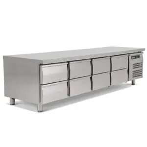 BLIZZARD Eight Drawer Low Height Snack Counter