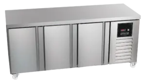 Sterling Pro Green SNI-6-200-30-NS 3 Door Freezer Counter Plain Top