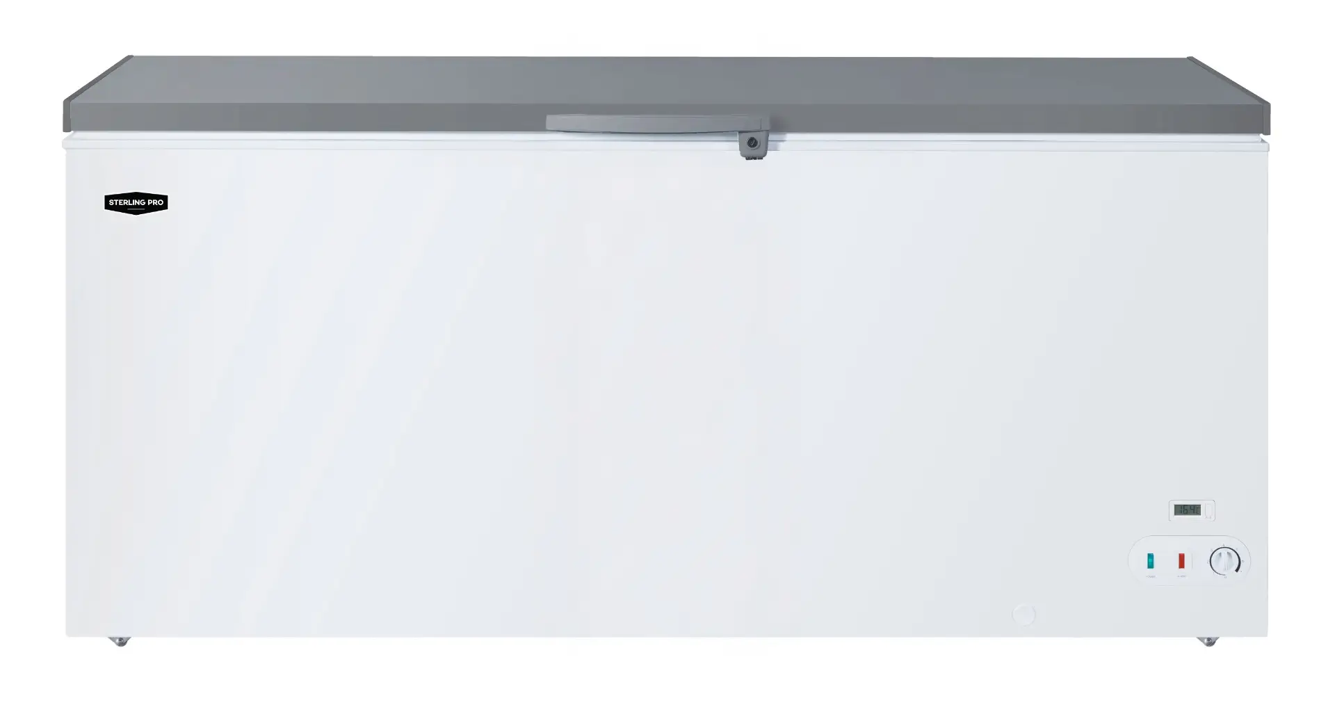 Sterling Pro Cobus SP650CFSS Stainless Steel Lid Chest Freezer, 650 Litres