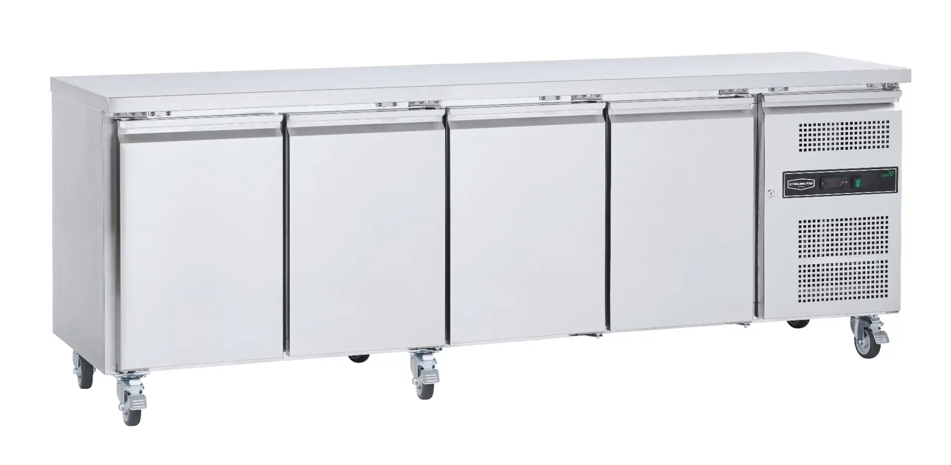 Sterling Pro Cobus SPCF400N 4 Door Freezer Counter, 553 Litres