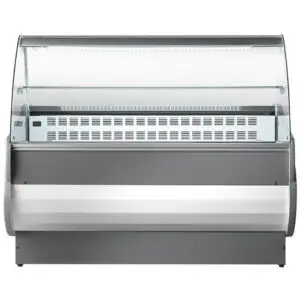 Sterling Pro SALINA80/150VCC Curved Glass Serveover Counter, 1500mm