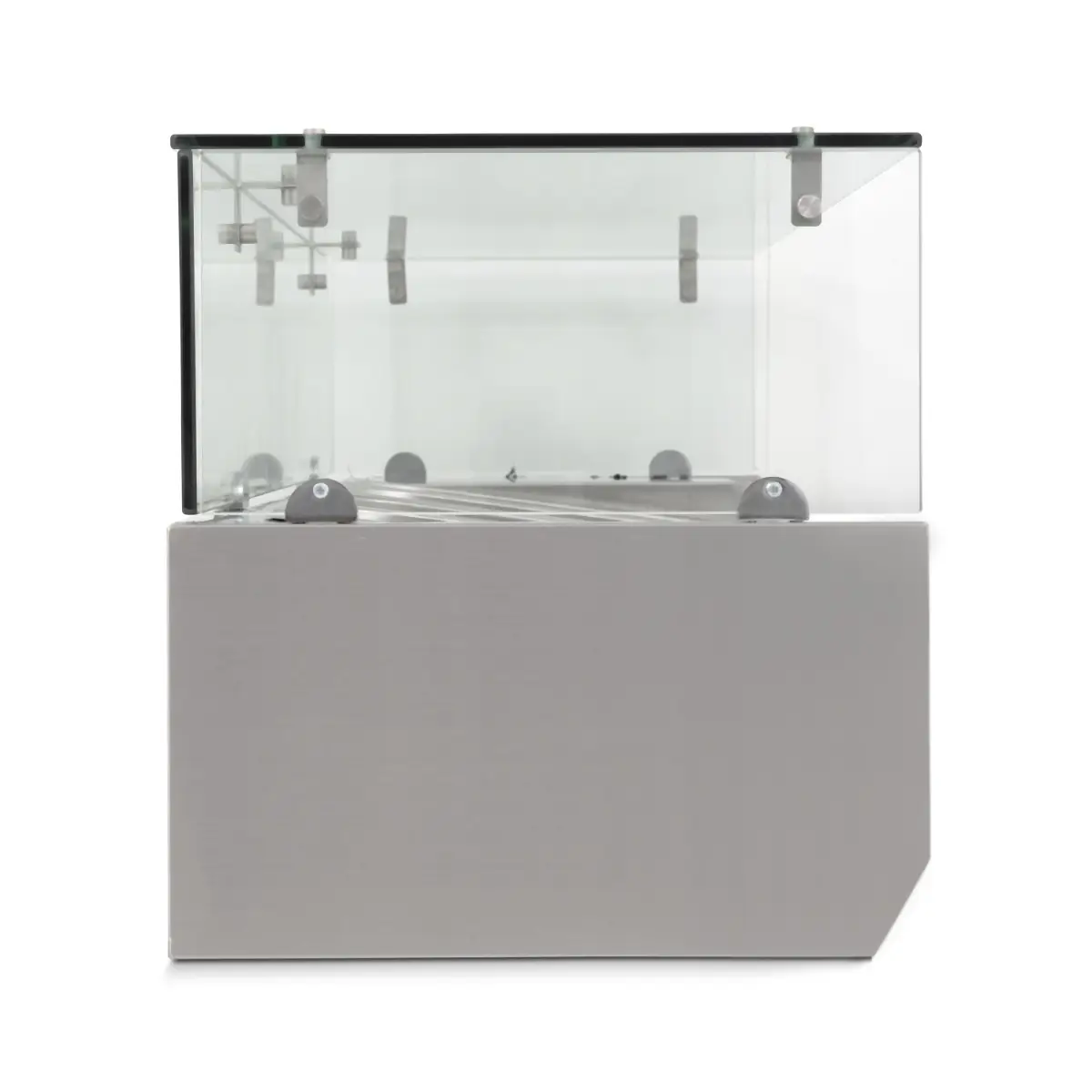 BLIZZARD 1.2m Glass Canopy 1/4 Gastronorm Prep Top - Image 3