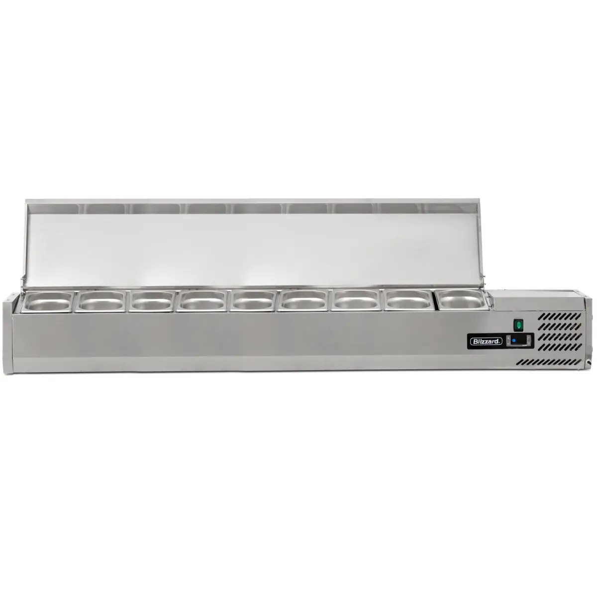BLIZZARD 2m Hinged 1/3 Gastronorm Prep Top - Image 2