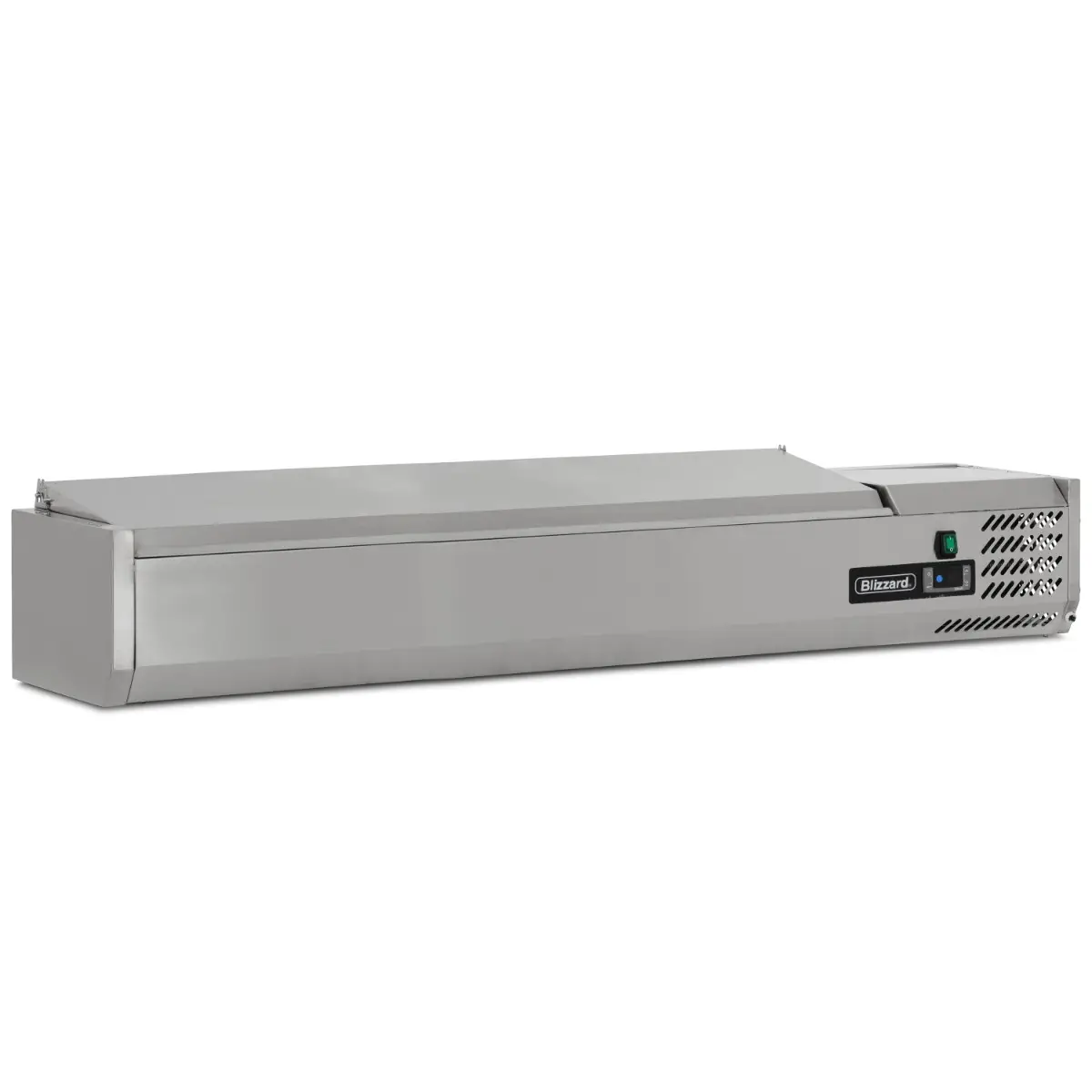BLIZZARD 2m Hinged 1/4 Gastronorm Prep Top - Image 3