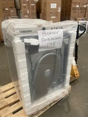 Samsung GRADED DV16T8520BV Commercial Heat Pump Dryer, 16kg
