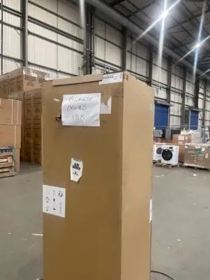Vestfrost GRADED M 180 Glass Single Door Upright Fridge, 381 Litres
