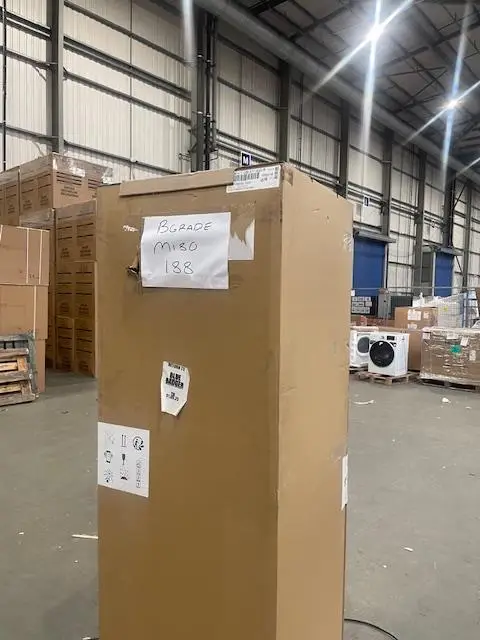 Vestfrost GRADED M 180 Glass Single Door Upright Fridge, 381 Litres