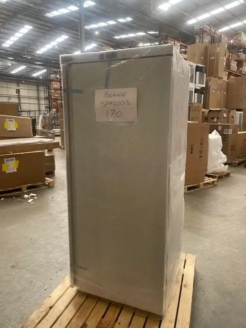 Sterling Pro Cobus SPF600S Single Door Stainless Steel Upright Freezer, 580 Litres