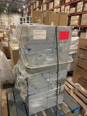 Adler GRADED AD1000-DPSO-30 Passthrough Dishwasher with Chemical Pump, Drain Pump & Integral Water Softener, 18 Plates