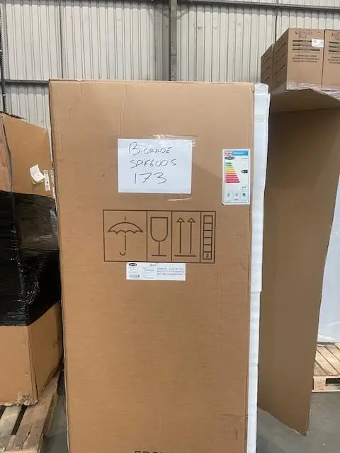 Sterling Pro Cobus SPF600S Single Door Stainless Steel Upright Freezer, 580 Litres