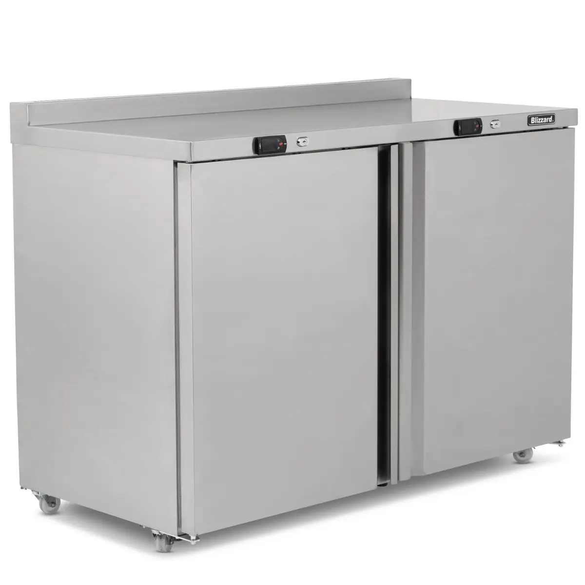 BLIZZARD Double Hinged Door Freezer/Fridge Workstation