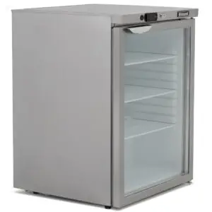 BLIZZARD Single Hinged Glass Door Under Counter Refrigerator