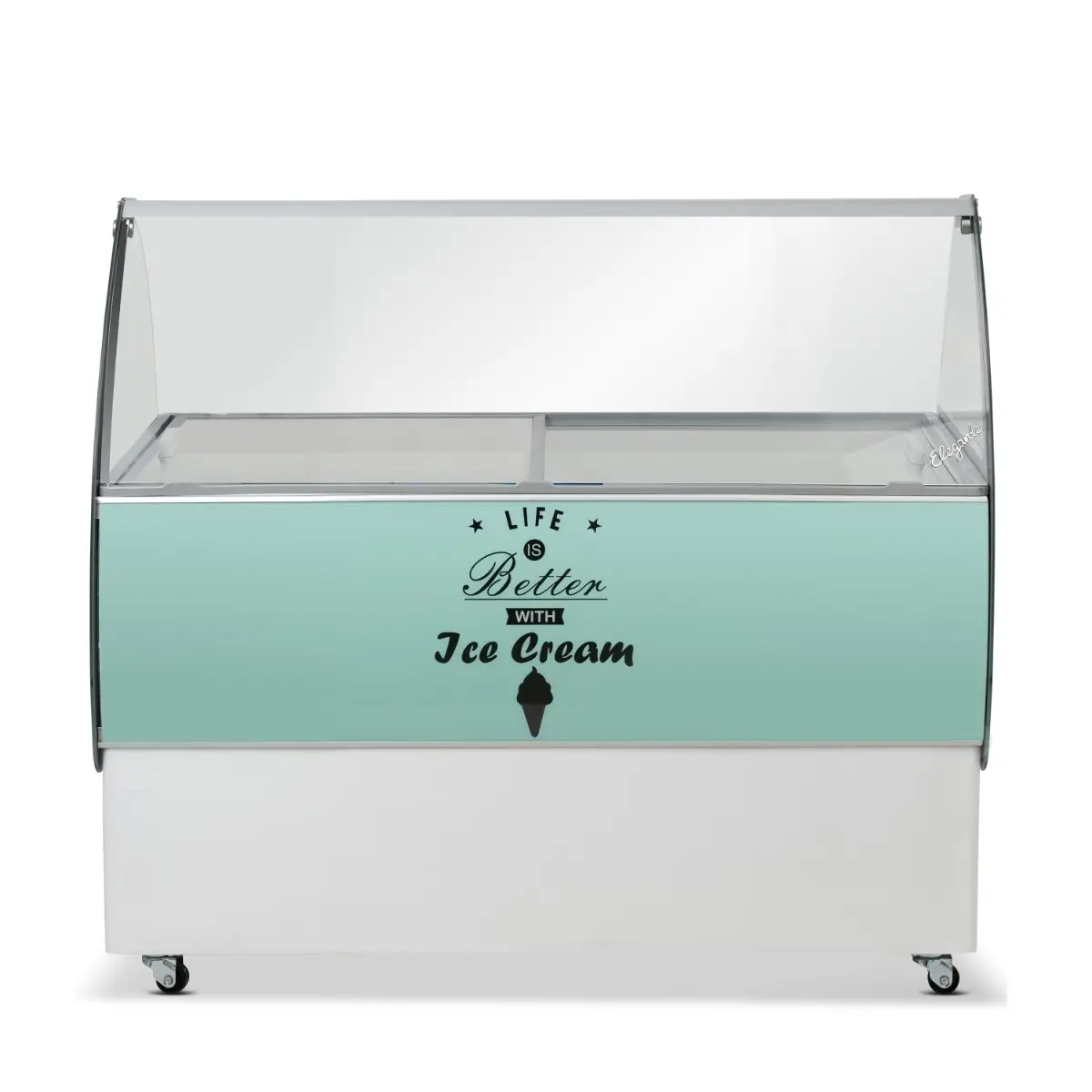 CRYSTAL 353L Elegante Ice Cream Display - Image 3