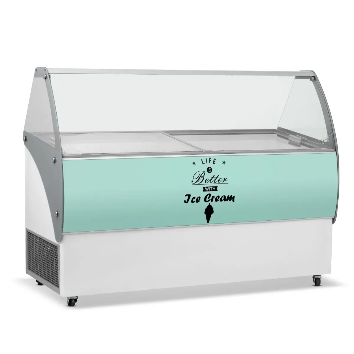 CRYSTAL 454L Elegante Ice Cream Display