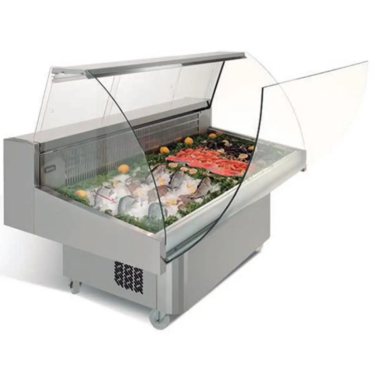 INFRICO 1642mm Wide Refrigerated Fish Display - Image 2