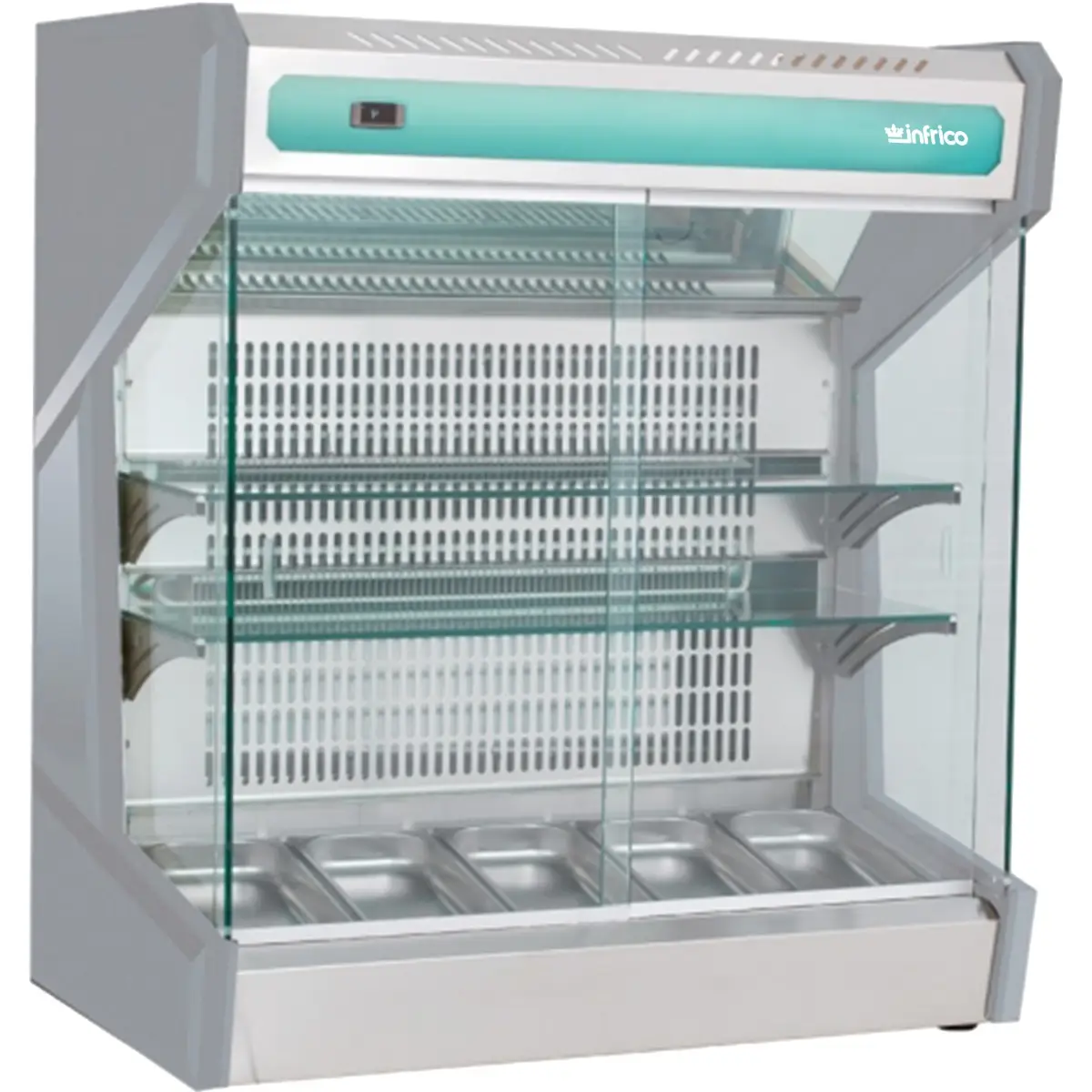 INFRICO 1003mm Wide Counter Top Wall Display