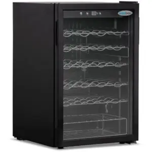 KOLDBOX Single Hinged Glass Door Under Counter Wine Cooler
