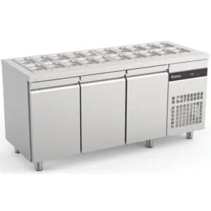 INOMAK Triple Hinged Door Gastronorm Saladette