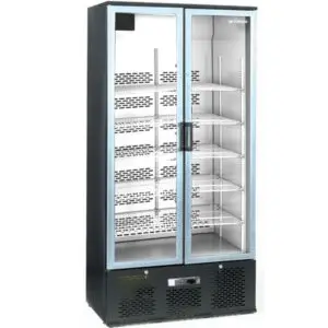 INFRICO Upright Double Hinged Glass Door Bottle Cooler
