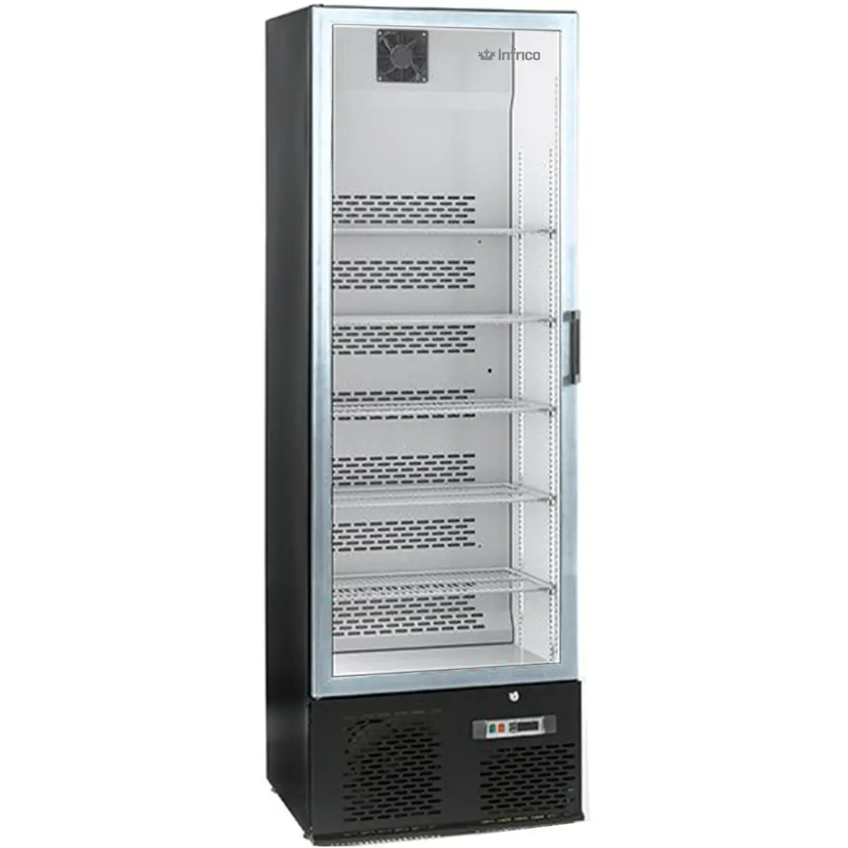 INFRICO Upright Single Hinged Glass Door Bottle Cooler