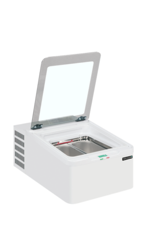 TEFCOLD MINI CREAM 2V Counter Top Scoop Ice Cream Display