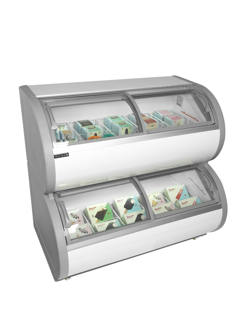 TEFCOLD TD500 Two Level Display Freezer - Image 2