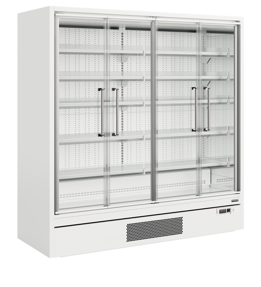 TEFCOLD Galaxy+ GP20FGD White Multideck With Doors