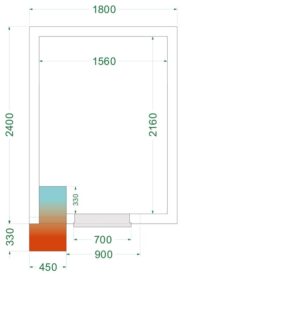 TEFCOLD CRNF1824 Freezer Room