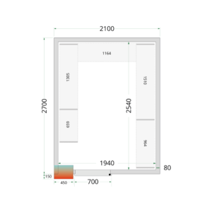 TEFCOLD CRPF2127 Shelf Kit CRPF2127