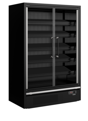 TEFCOLD Galaxy+ GP14FGD Black Multideck With Doors