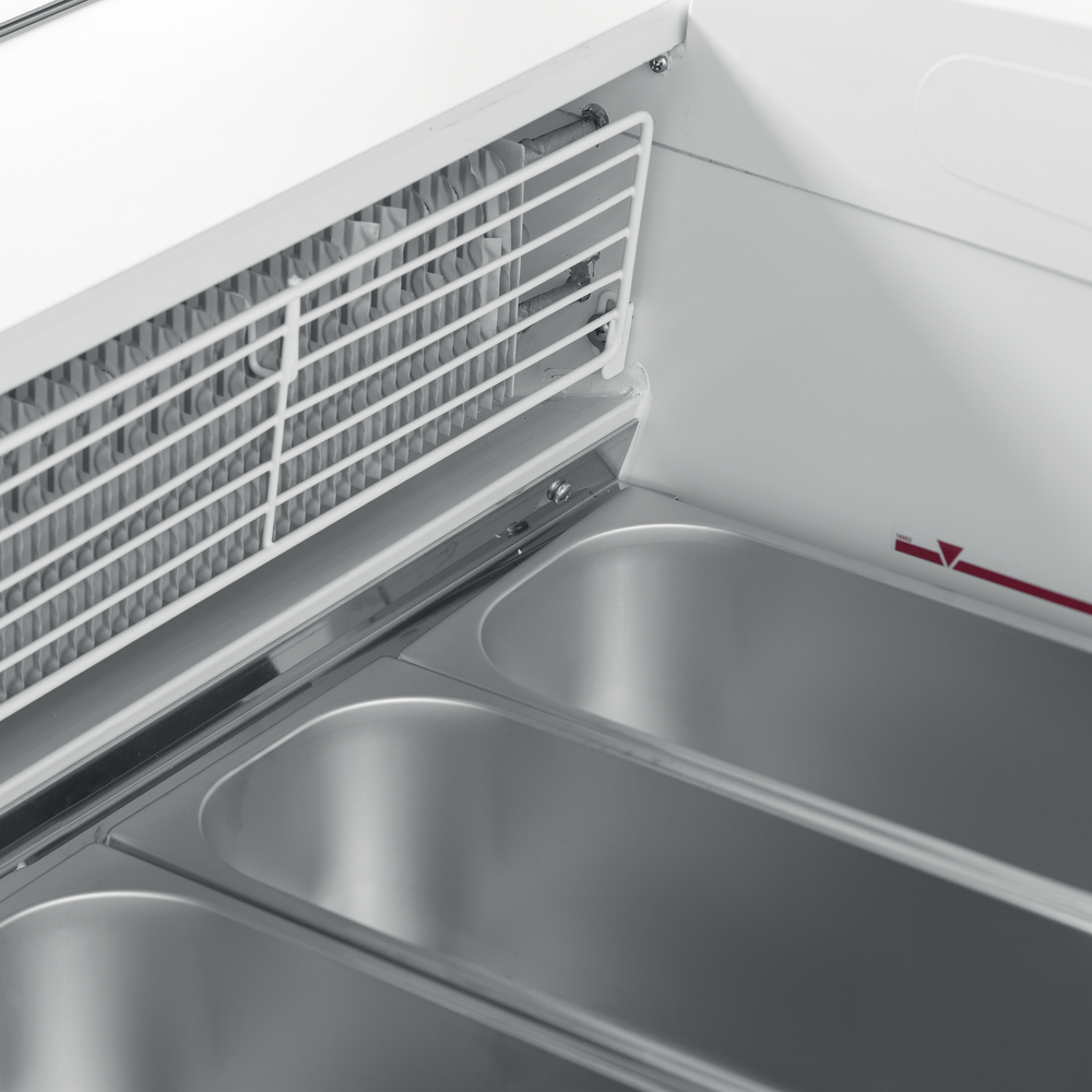 ISA ELEGANCE 10 Scoop Ice Cream Display - Image 2