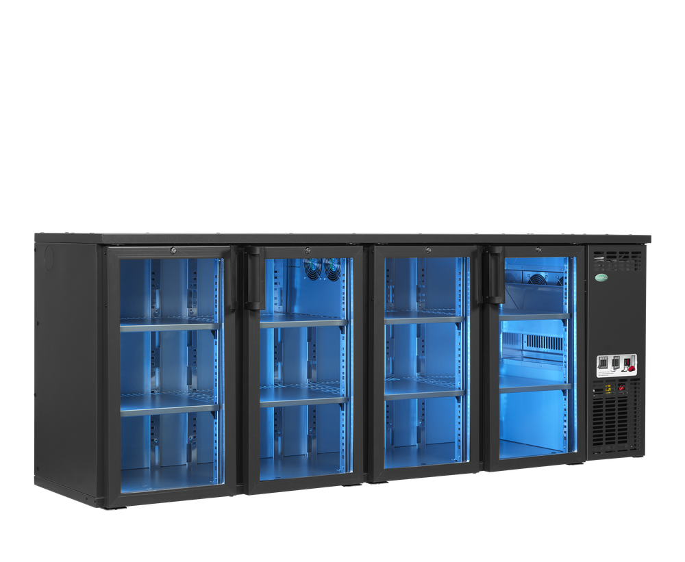 Serrco by TEFCOLD SCL-2222GMU+ High-end Backbar Cooler