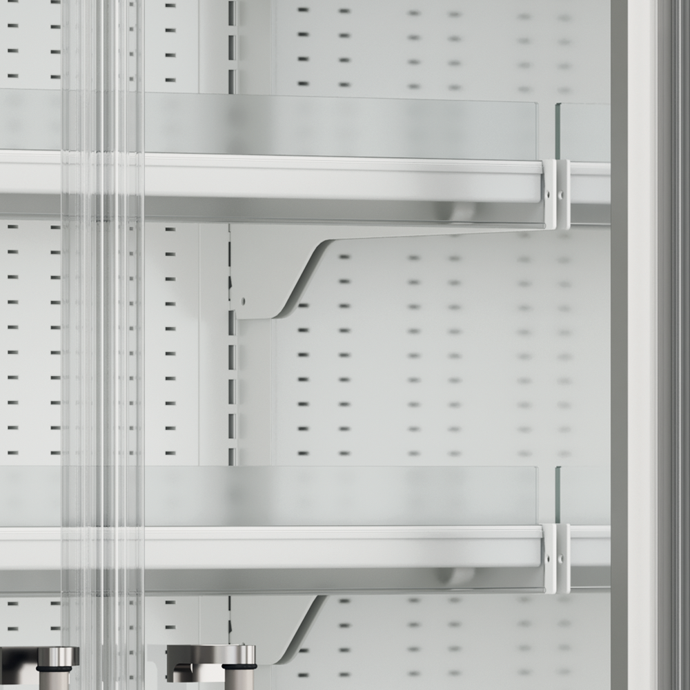 TEFCOLD Galaxy+ GP20FGD White Multideck With Doors - Image 3