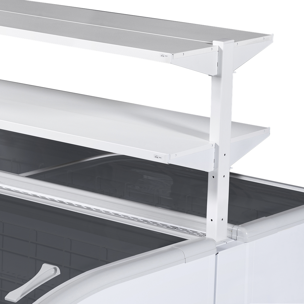 TEFCOLD SUPER 200HC DE White High Vision Supermarket Freezer - Image 3