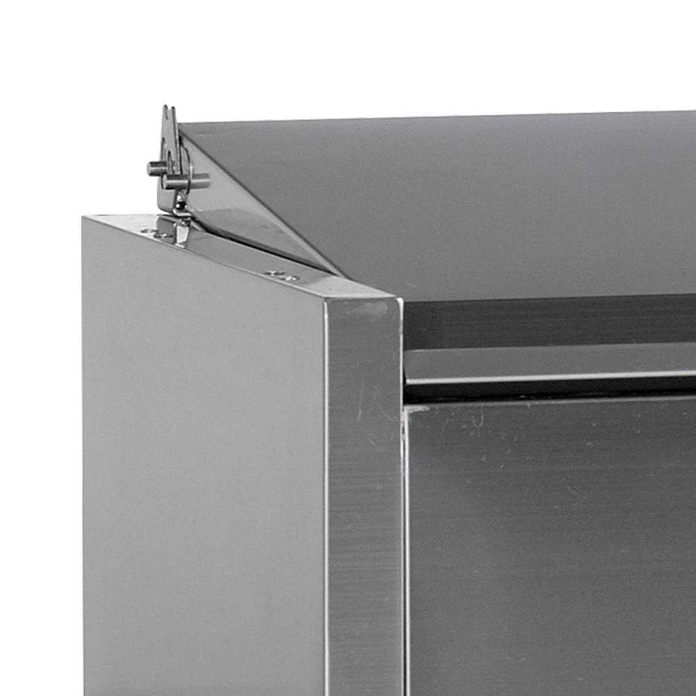 G-Line by TEFCOLD GVC33-200 S/S Gastronorm Topping Shelf With Lid - Image 3