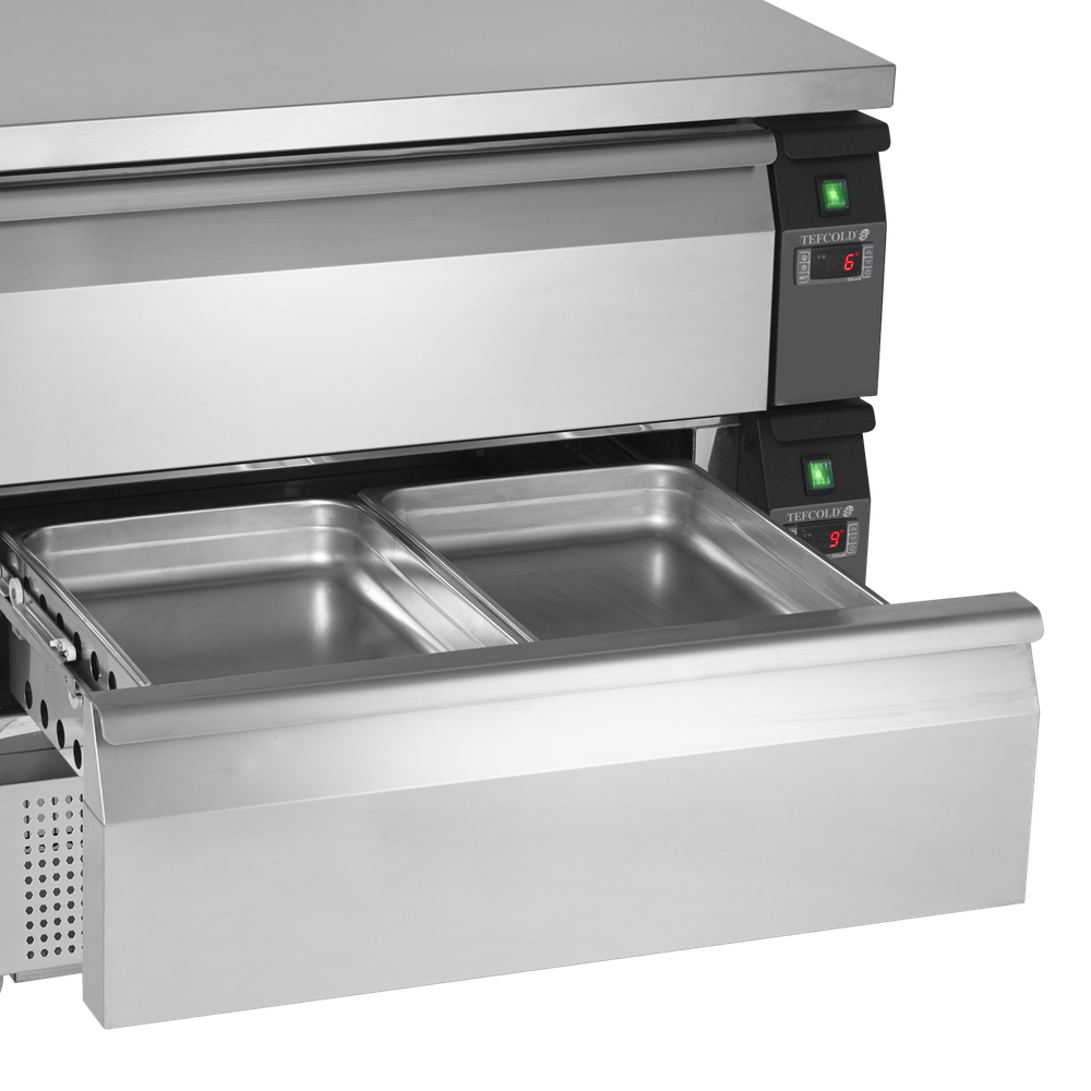 TEFCOLD UD1-2 Dual Temperature Gastronorm Counter - Image 3
