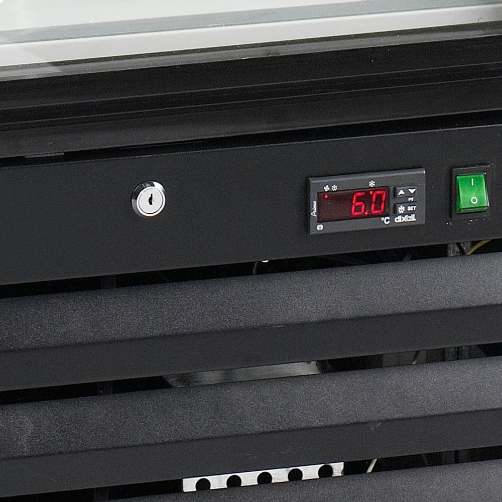 TEFCOLD NF2500G Glass Door Display Freezer - Image 4
