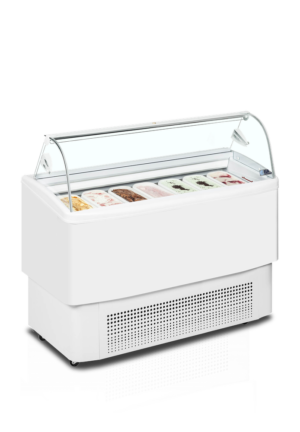 ISA FIJI 7 Ventilated Scoop Ice Cream Display