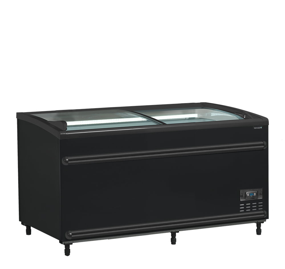 TEFCOLD SFI145B-CF VS Black Supermarket Cooler / Freezer