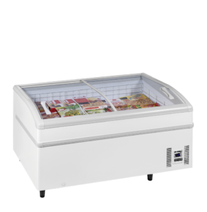 TEFCOLD SUPER 150DE White High Vision Supermarket Freezer